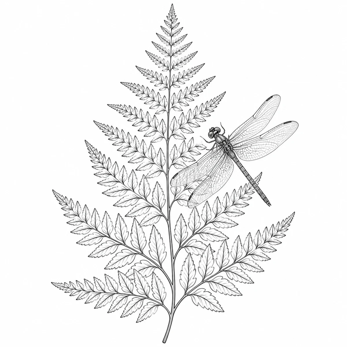 Fine Line tattoo design example